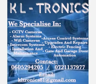 K L Tronics - Your Security Is Our Business!