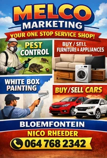 Car's/Pest Control/White box Painting and Furniture/Appliances