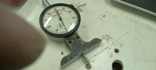 Starred dial depth gauge 644JZ