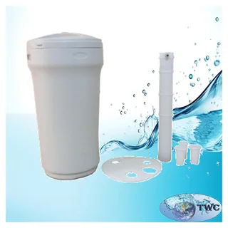 Brine tank 160L, brine well, grid, 434 brine valve