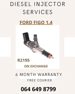 Ford Figo 1.4 Diesel Injectors For Sale