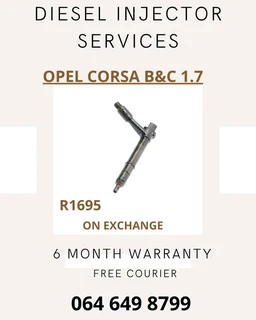Opel Corsa B&c 1.7 Diesel Injectors For Sale