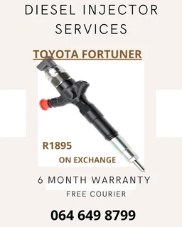 Toyota Fortuner Diesel Injectors For Sale