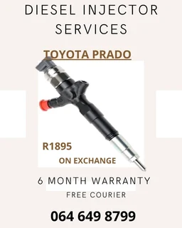 Toyota Prado Diesel Injectors For Sale
