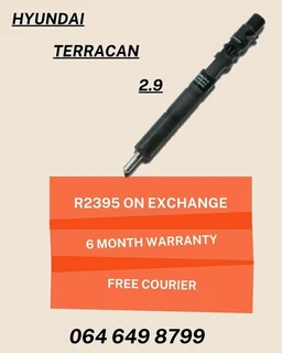 Hyundai Terracan 2.9 Diesel Injectors Services