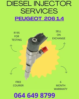 Peugeot 206 1.4 Diesel Injectors For Sale