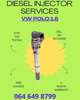Vw Polo 1.6 Diesel Injectors For Sale