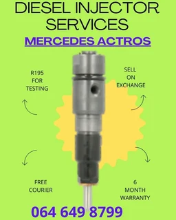 Mercedes Actros Diesel Injectors To Recon