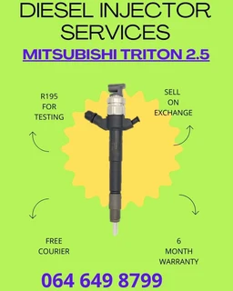 Mitsubishi Triton 2.5 Diesel Injector Services