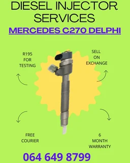 Mercedes C270 Delphi Diesel Injector Services