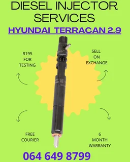 Hyundai Terracan 2.9 Diesel Injector Services
