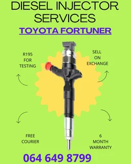 Toyota Fortuner Diesel Injector Services
