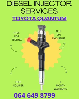 Toyota Quantum Diesel Injector Services
