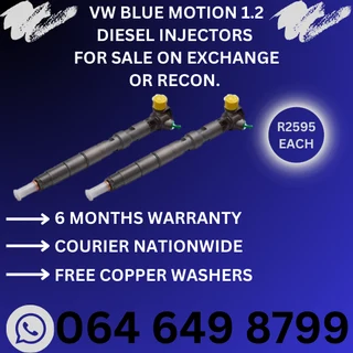 VW Blue Motion diesel injectors for sale on exchange