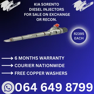 KIA Sorento diesel injectors for sale on exchange