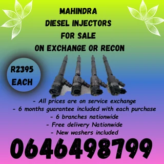 Mahindra Diesel injectors for sale on exchange.