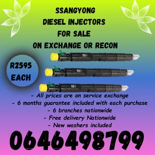 Ssangyong diesel injectors for sale on exchange or to recon