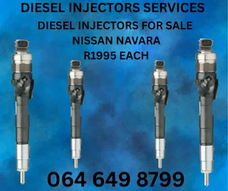 Nissan Navara Diesel Injectors For Sale With 6 Months Warranty
