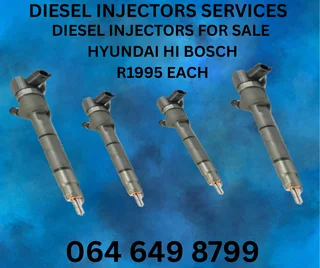 Hyundai H1 Bosch Diesel Injectors For Sale With Warranty