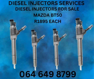 Mazda Bt50 Diesel Injectors With Copper Washers For Sale With Warranty