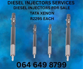 Tata Xenon Delphi Diesel Injectors With Copper Washers For Sale With 6 Months Warranty