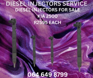 Kia 2500 Diesel Injetors With Washers For Sale