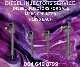 Merc Sprinter Bosch Diesel Injectors For Sale On Exchange Or Recon Your Own With 6 Months Warranty