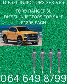 Ford Ranger 3l Diesel Injecors For Sale Or Recon Your Own With 6 Months Warranty