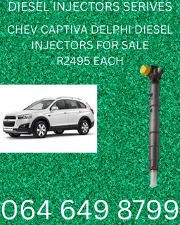 Chev Captiva Delphi Diesel Injectors For Sale With Washers Or Recon Your Own
