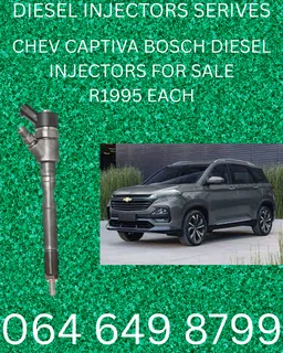 Chev Captiva Bosch Diesel Injectors With Washers For Sale
