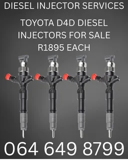 Toyota D4d Diesel Injectors For Sale On Exchange Or Recon Your Own