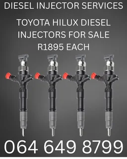 Toyota Hilux Diesel Injectors For Sale Or Recon Your Own
