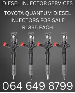 Toyota Quantum Diesel Injectors For Sale With 6 Months Warranty