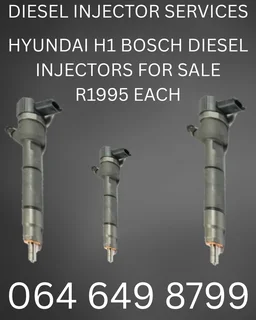 Hyundai H1 Bosch Diesel Injectors For On Exchange With Warranty