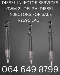 Gwm 2l Delphi Diesel Injectors For Sale