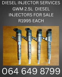 Gwm 2.5l Diesel Injectors For Sale With Copper Washers