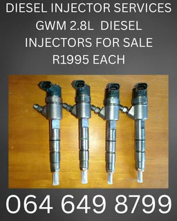 Gwm 2.8l Diesel Injecors For Sale With Warranty