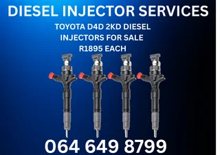 Toyota D4d 2kd Diesel Injectors For Sale On Exchange