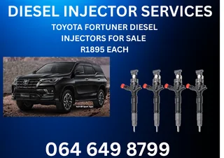 Toyota Fortuner Diesel Injectors For Sale Or Recon Your Own