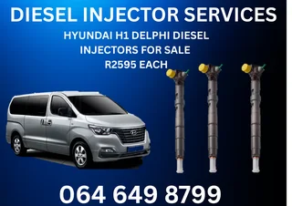 Hyundai H1 Delphi Diesel Injectors With Washer For Sale On Exchange