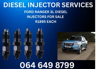 Ford Ranger 3l Diesel Injectors With Washer For Sale 6 Months Warranty