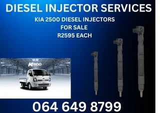 Kia 2500 Diesel Injectors With Copper Washer For Sale Or Recon Your Own