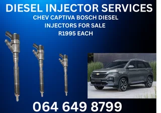 Chev Captiva Bosch Diesel Injectors For Sale On Exchange With Warranty