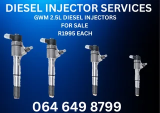 Gwm 2.5 Diesel Injectors With Copper Washers For Sale Or Recon Your Own