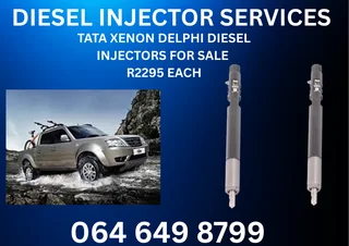 Tata Xenon Delphi Diesel Injectors For Sale On Exchange With 6 Months Warranty