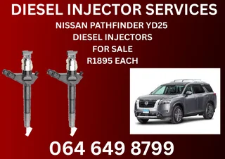 Nissan Pathfinder Yd25 Diesel Injectors For Sale Or Recon Your Own