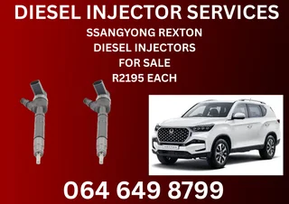 Ssangyong Rexton Diesel Injectors With Washer For Sale Or Recon Your Own