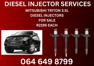 Mitsubishi Triton 3.2 Diesel Injectors For Sale With 6 Months Warranty