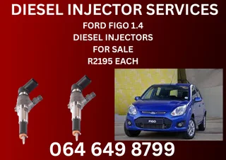 Ford Figo 1.4 Diesel Injectors With Copper Washers For Sale