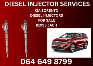 Kia Sorento Diesel Injectors For Sale Or Recon Your Own With 6 Months Warranty